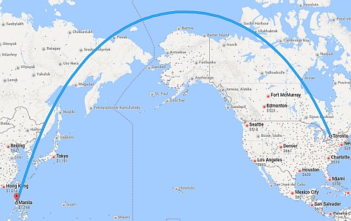 New Route Toronto To Manila Philippines 1024 Cad Roundtrip Non Stop Flights