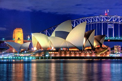 The Opera House in Sydney, Australia